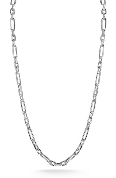 Sterling Silver Figaro Necklace