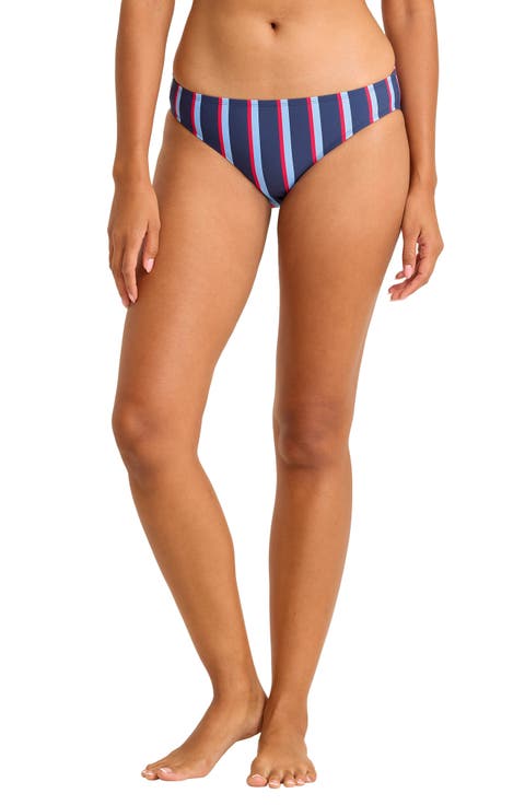Deep Sea Stripe Hipster Bikini Bottoms