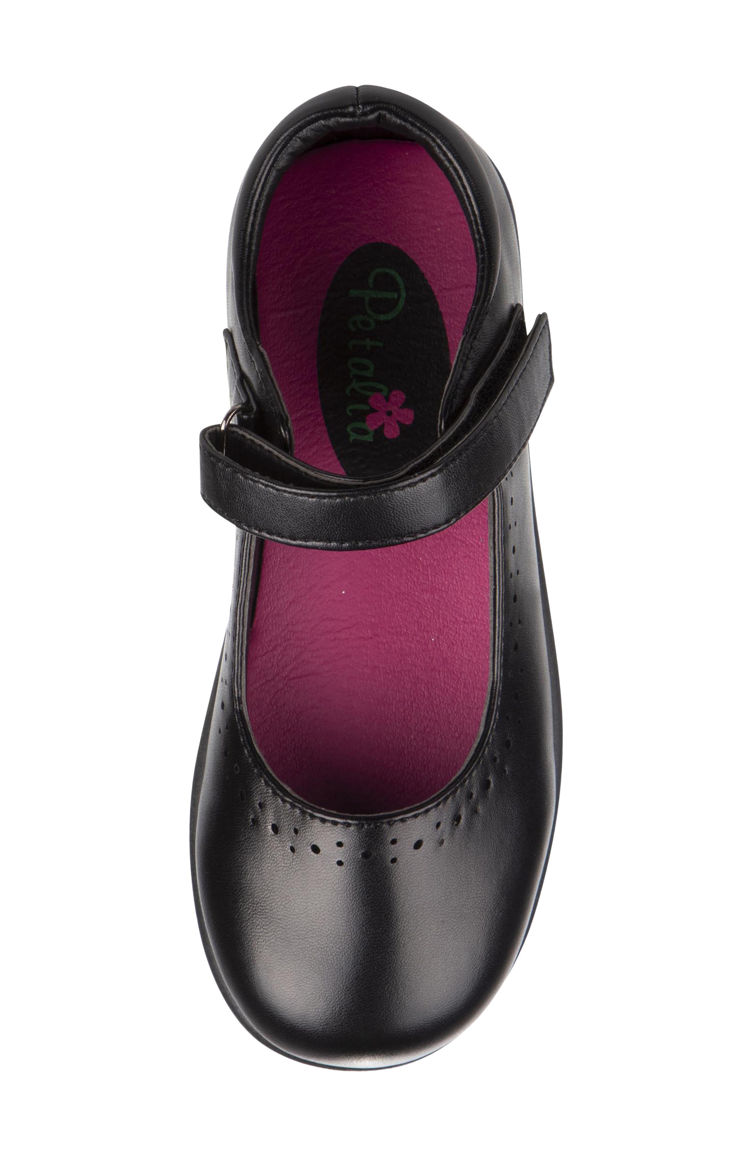 Kids' Mary Jane Flat, Alternate, color, BLACK