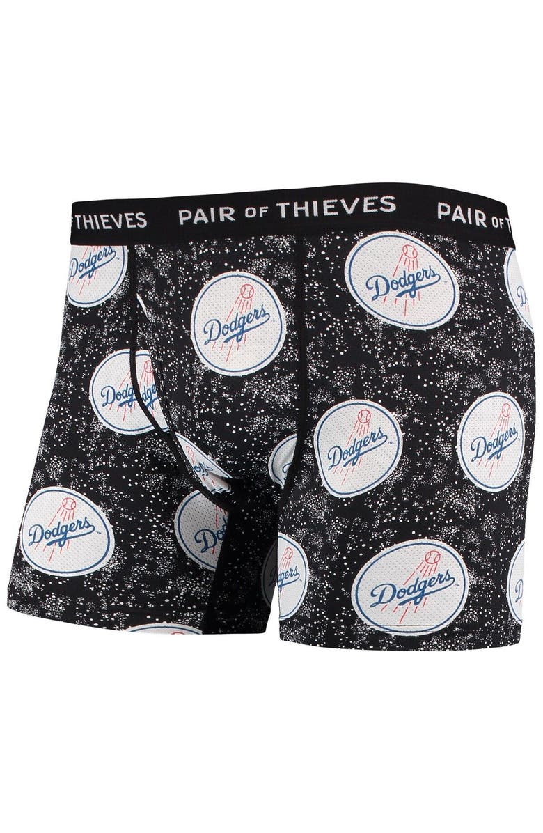 Pair of Thieves Men's Pair of Thieves Royal/Black Los Angeles Dodgers Super Fit 2-Pack Boxer Briefs Set, Alternate, color, Royal
