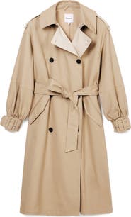 Desigual Colonia Cotton Trench Coat