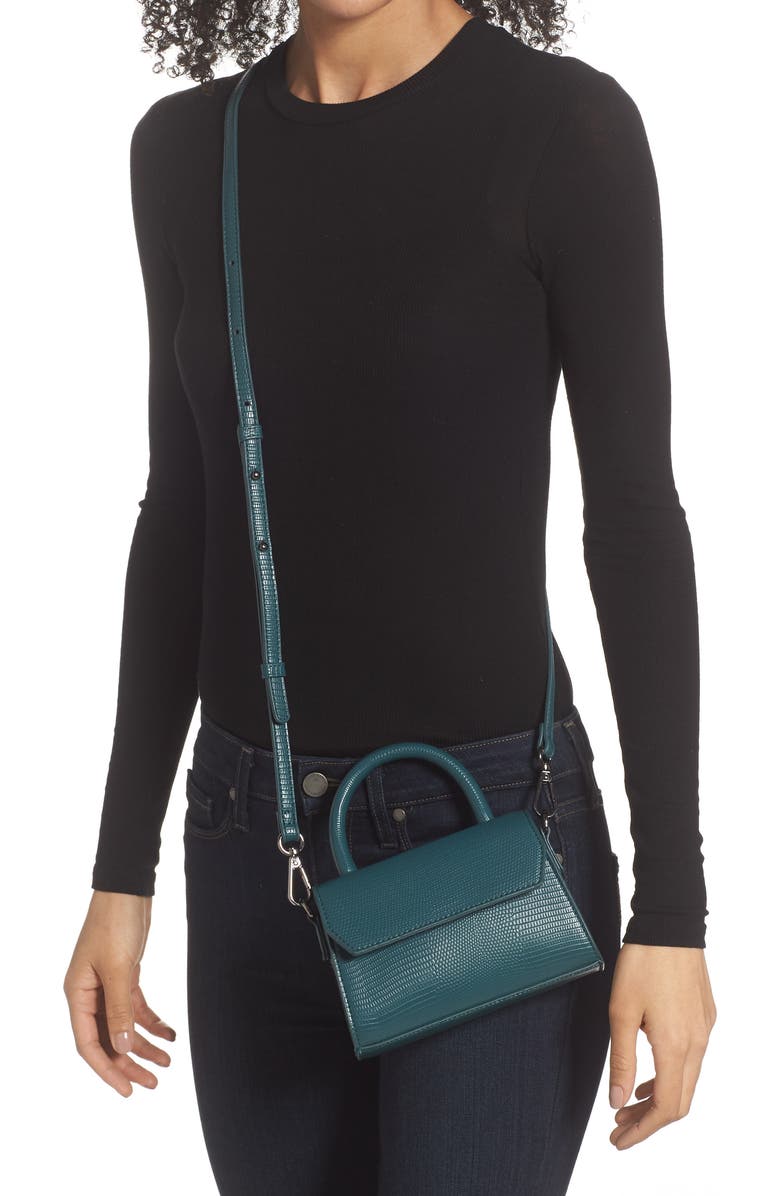 Malibu Skye Faux Leather Mini Crossbody Bag, Alternate, color,