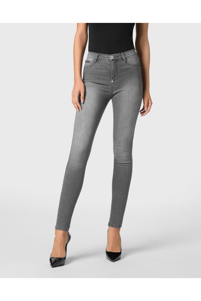 Denim High Waist Jegging Women, Main, color, LondonSky
