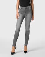 PHILIPP PLEIN Denim High Waist Jegging Women