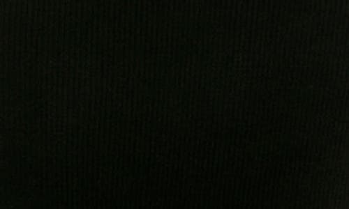 Nina Leonard Faux Pearl Bead Balloon Sleeve Sweater Dress In Black
