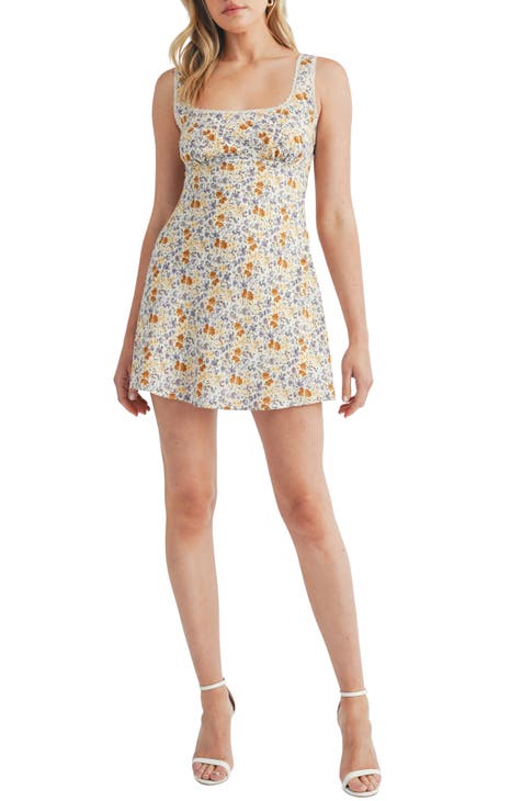 Nordstrom white floral dress best sale