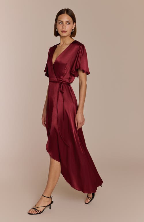 Rewritten Florence Waterfall Hem Dress