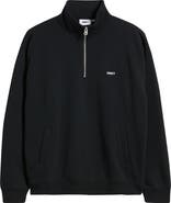 Obey Established Works Quarter-Zip Fleece Pullover