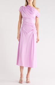 Simkhai Joanna Asymmetric Sleeve Maxi Dress