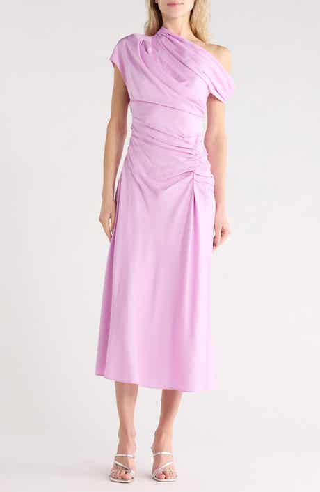 Simkhai Joanna Asymmetric Sleeve Maxi Dress