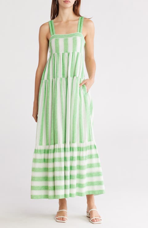 Bora Stripe Maxi Dress