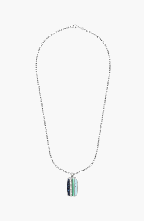 Silver Trinity Pendant Necklace