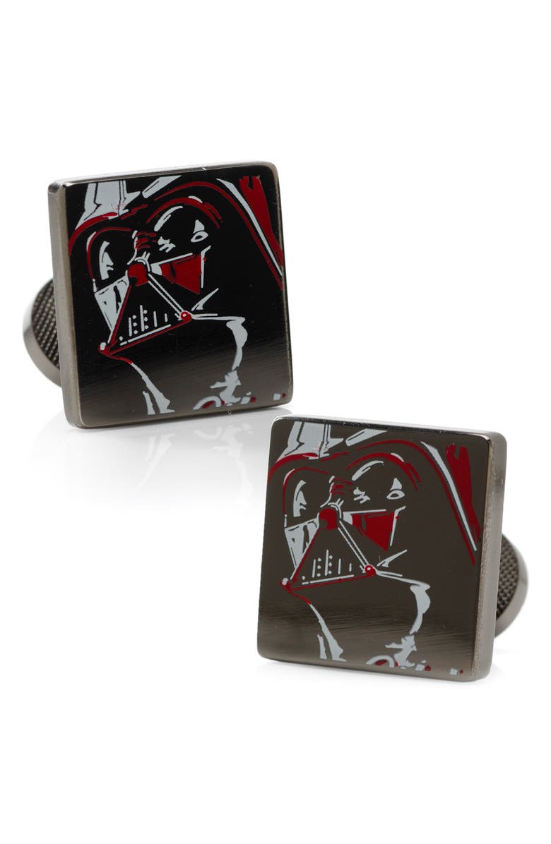 Cufflinks, Inc. Star Wars<sup>™</sup> - Vader Cuff Links, Alternate, color, Gunmetal