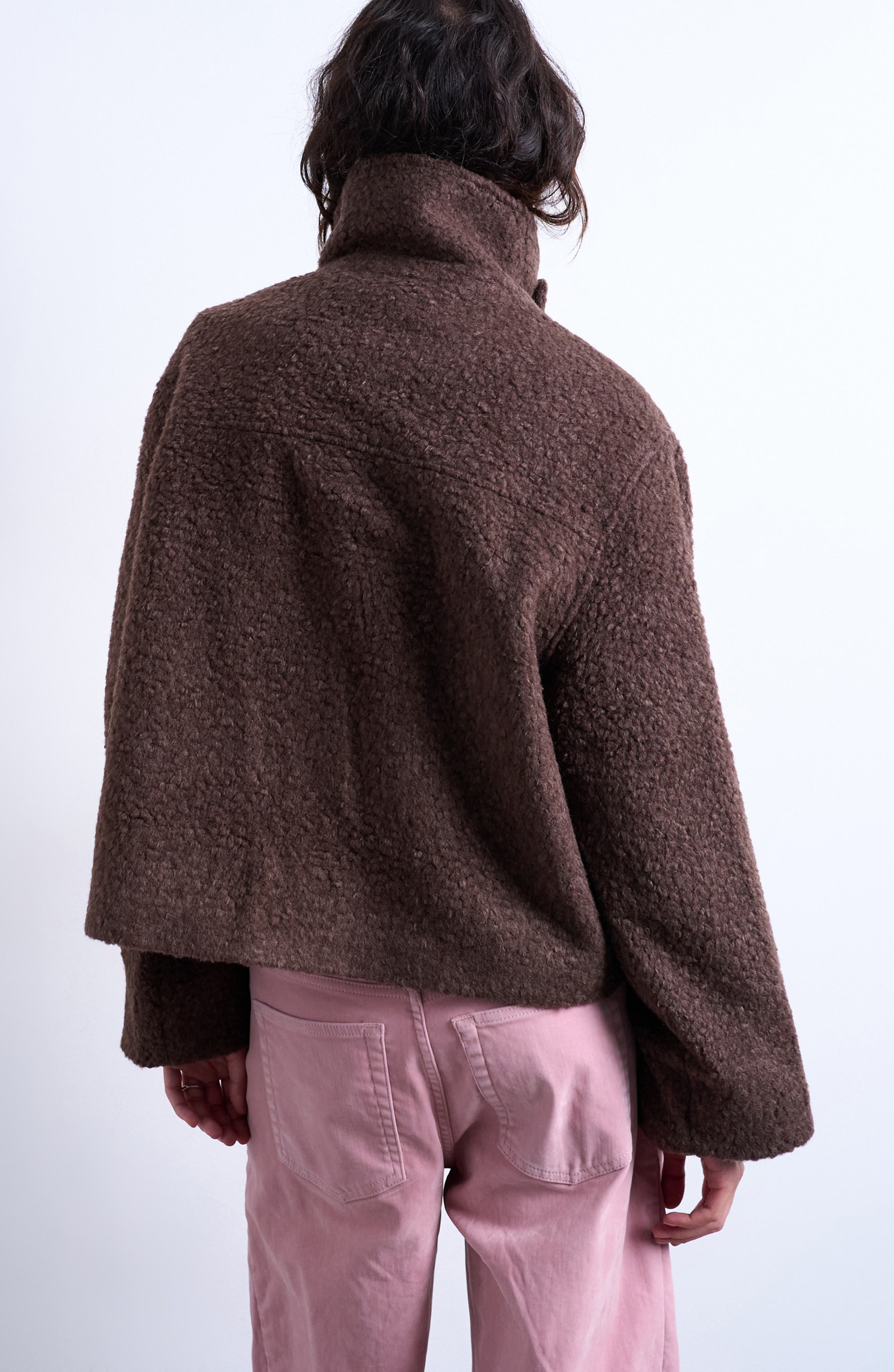 Tab Boucle Bomber Jacket - image 2