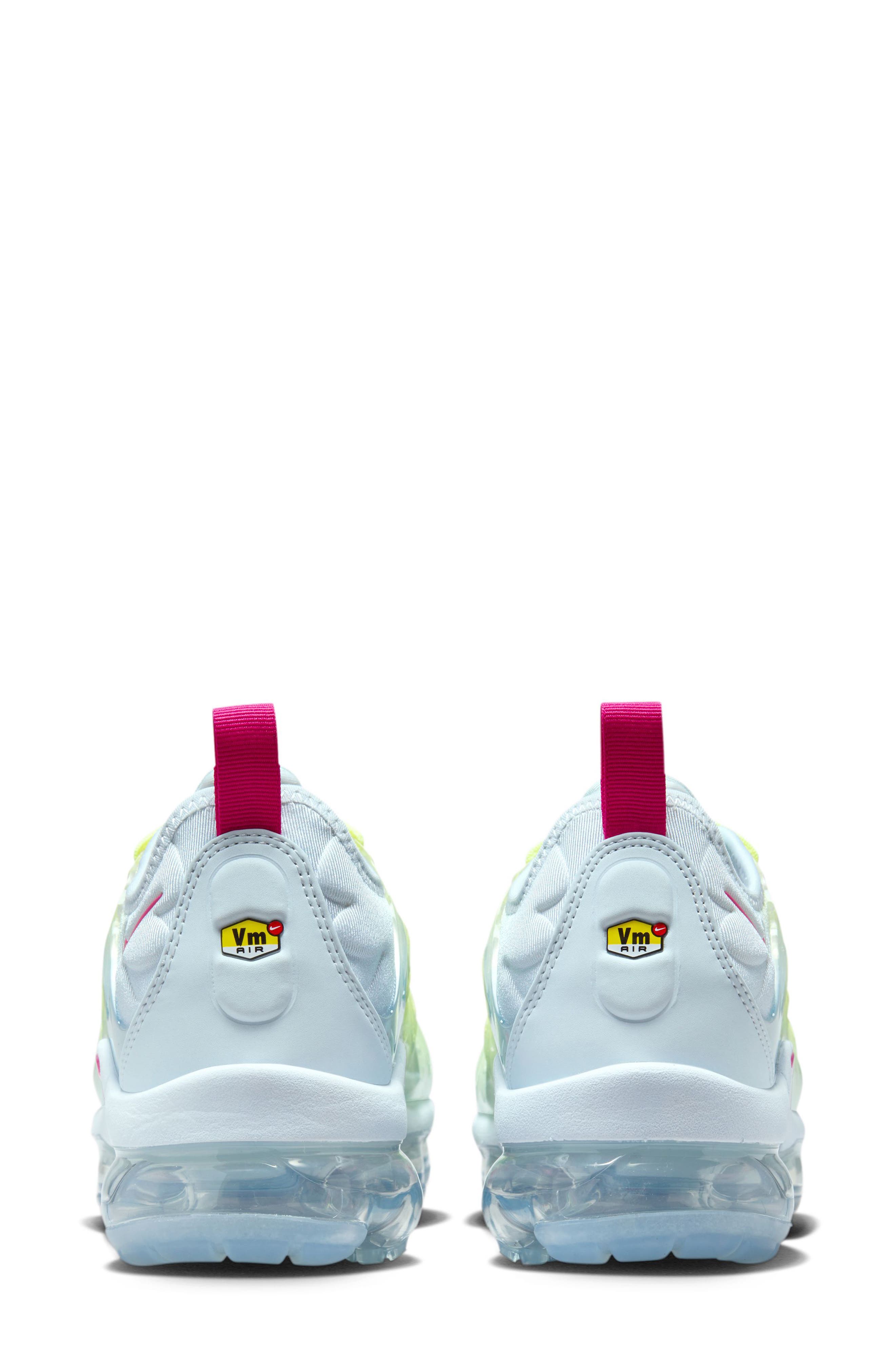 Air VaporMax Plus Sneaker, Alternate, color, BLUE TINT/ FIRE BERRY/ LEMON