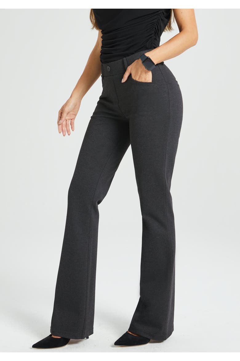 7-Pocket DPYP™ Dress Pant Yoga Pant | Bootcut, Main, color, Charcoal