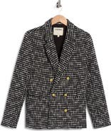 L'AGENCE Colin Double Breasted Blazer