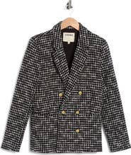 L'AGENCE Colin Double Breasted Blazer