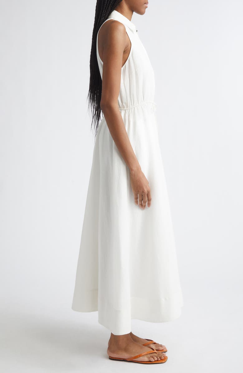 Toccin Tiana Sleeveless Linen & Cotton Shirtdress, Alternate, color, 