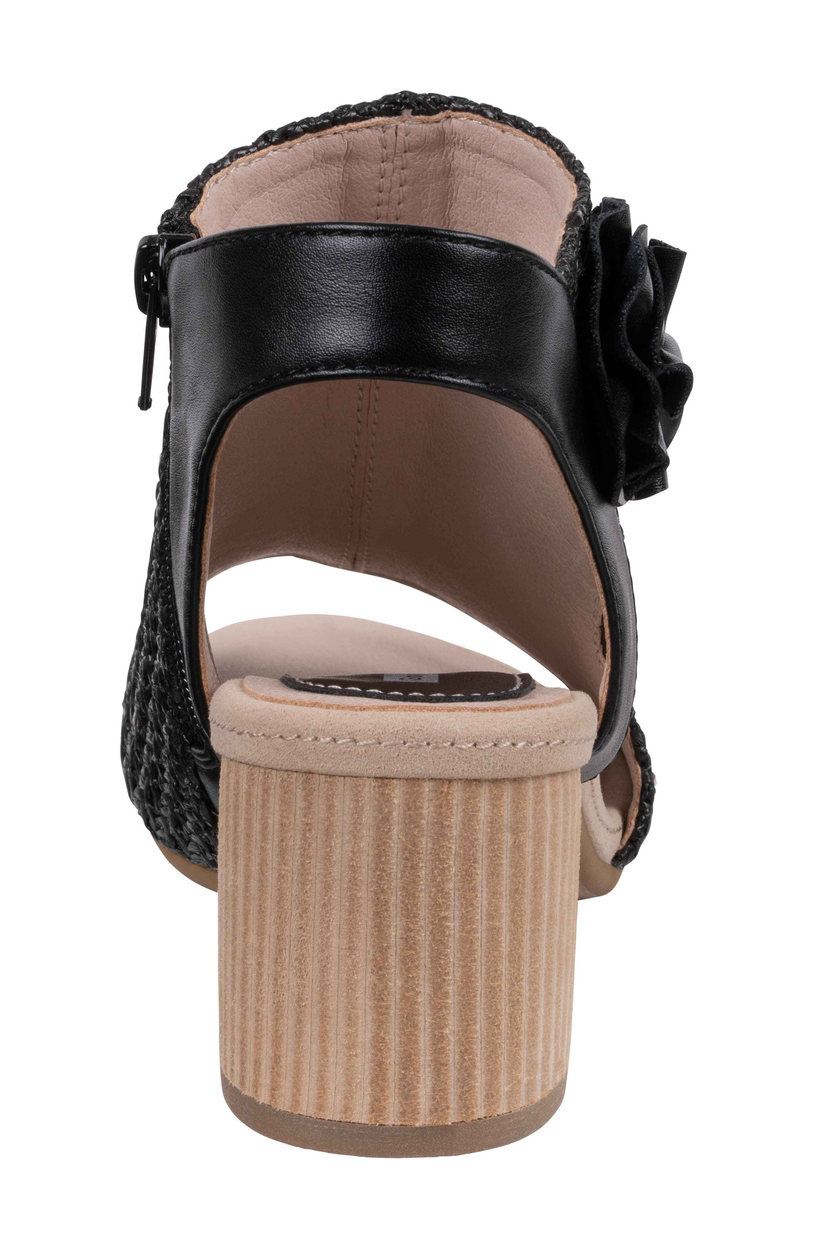 GOOD CHOICE NEW YORK Zakki Sandal, Alternate, color, Black