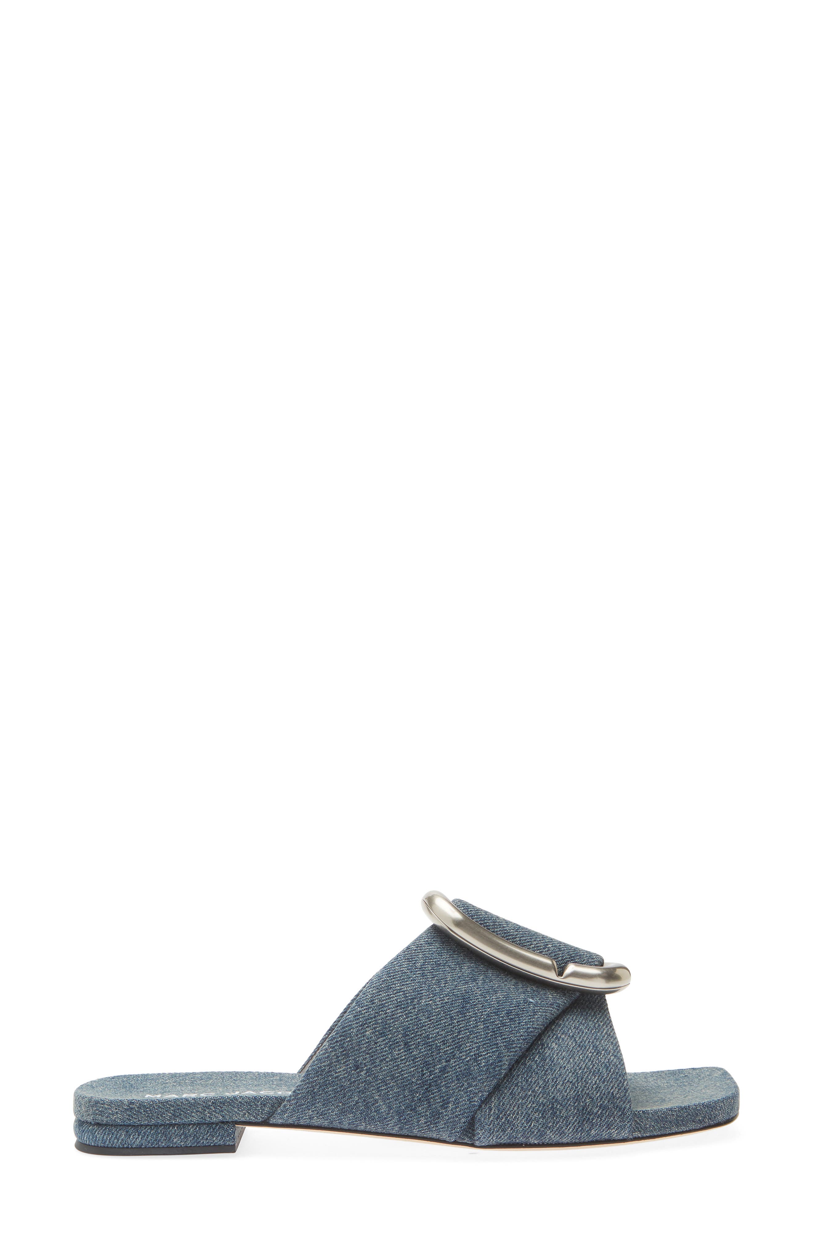 The Pop J Marc Slide Sandal, Alternate, color, MEDIUM WASH INDIGO