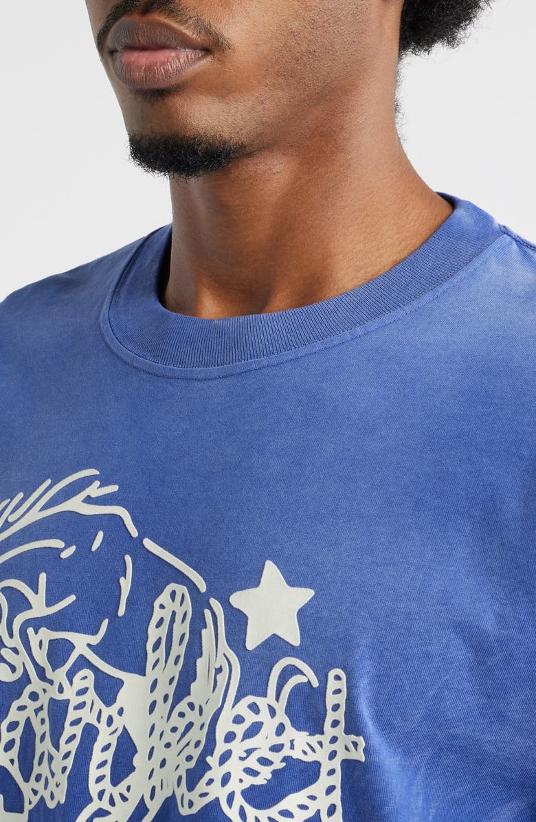 MARKET Old West Studios Cotton Graphic T-Shirt, Alternate, color, Skipper-Blue