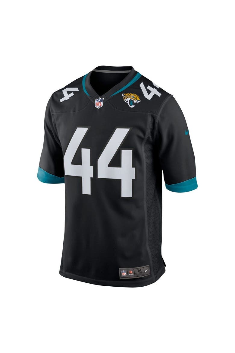 Men's Nike Travon Walker Black Jacksonville Jaguars Player Game Jersey, Alternate, color, Black
