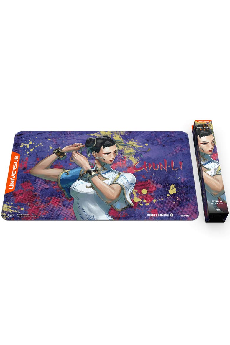 Street Fighter 6 Challenger Series Chun Li Playmat, Alternate, color, Multicolored