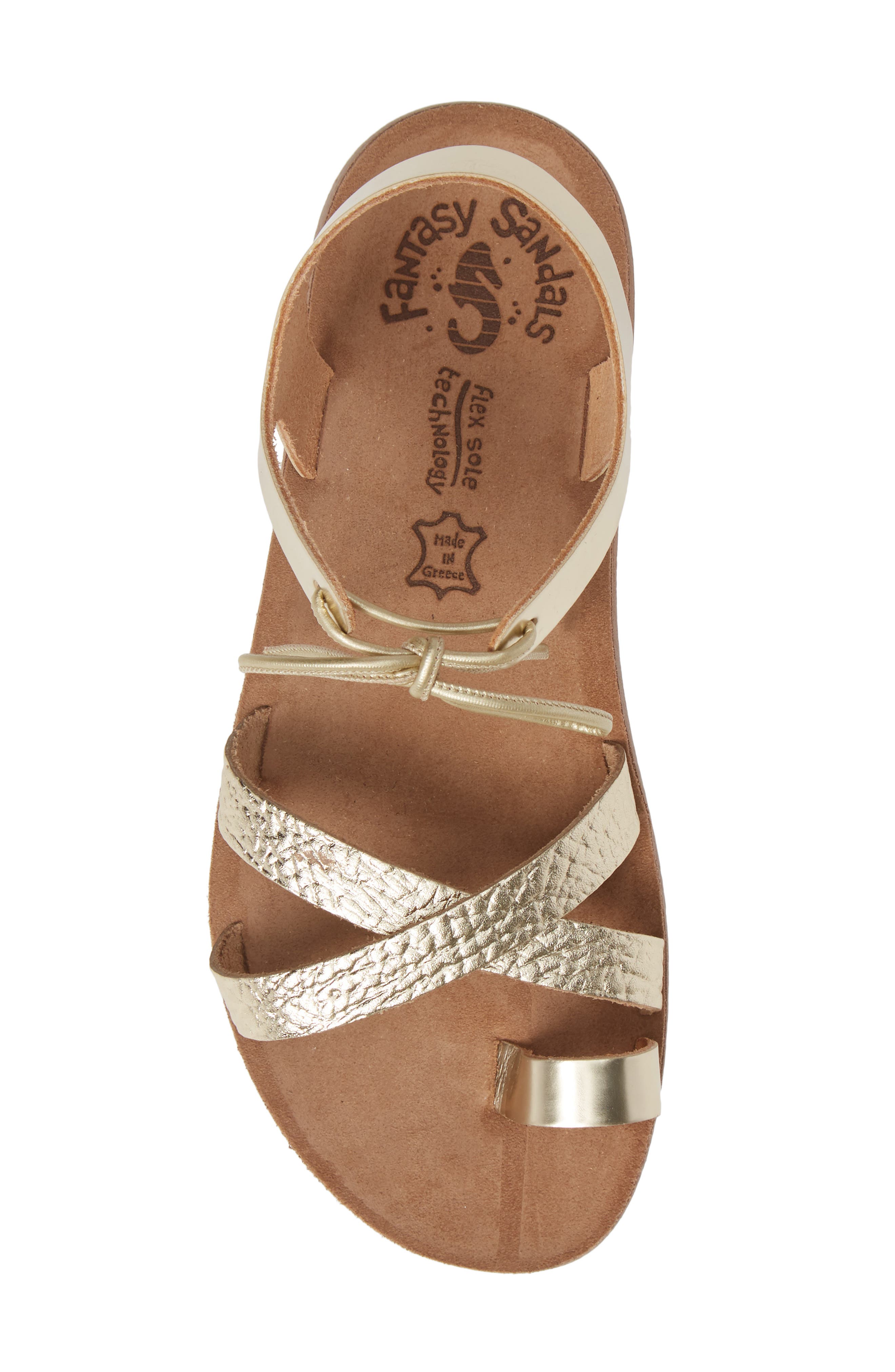 Simone Sandal, Alternate, color, GOLD VOLCANO LEATHER