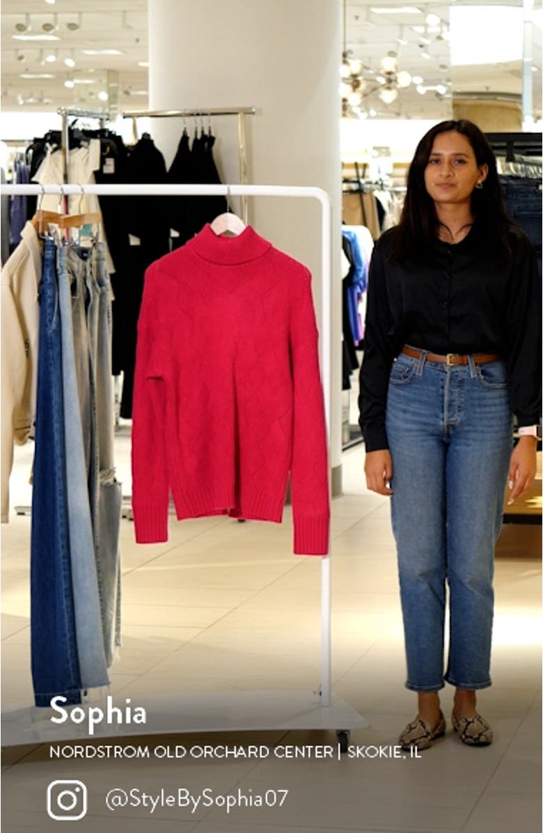 x Jourdan Sloane Bridget Tie Back Sweater, sales video thumbnail