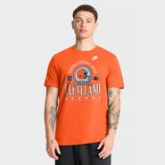 Nike Men's Nike Orange Cleveland Browns Rewind Team Spirit Essential Cotton T-Shirt
