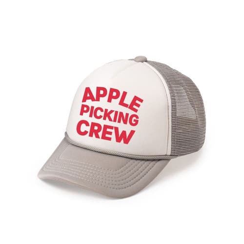 Sweet Wink Apple Picking Crew Trucker Hat In Brown