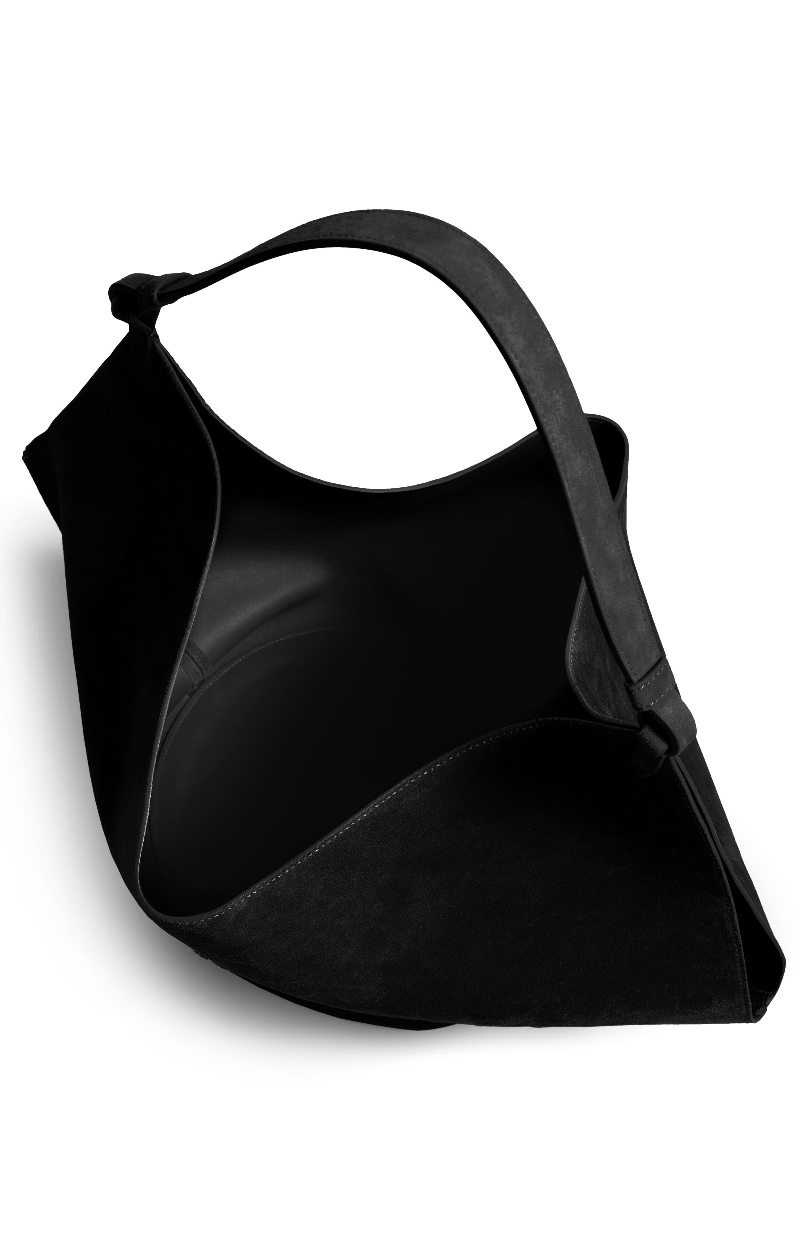 Khaite Medium Lotus Suede Tote, Alternate, color, 