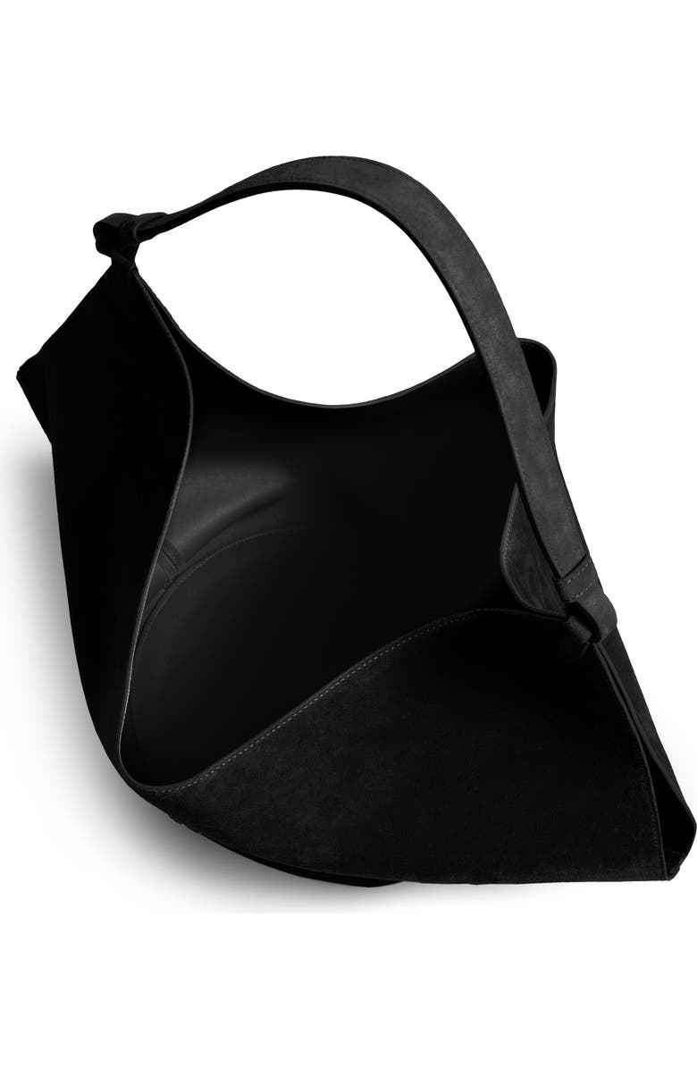 Khaite Medium Lotus Suede Tote, Alternate, color,