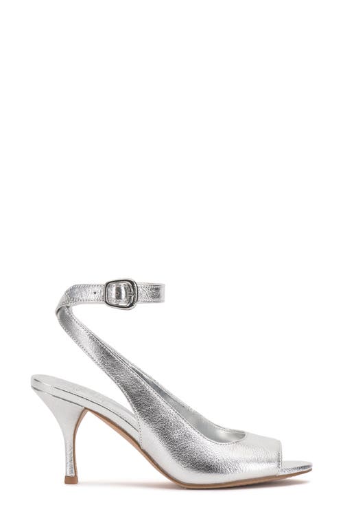 Vince Camuto Pavles Ankle Strap Sandal In Silver