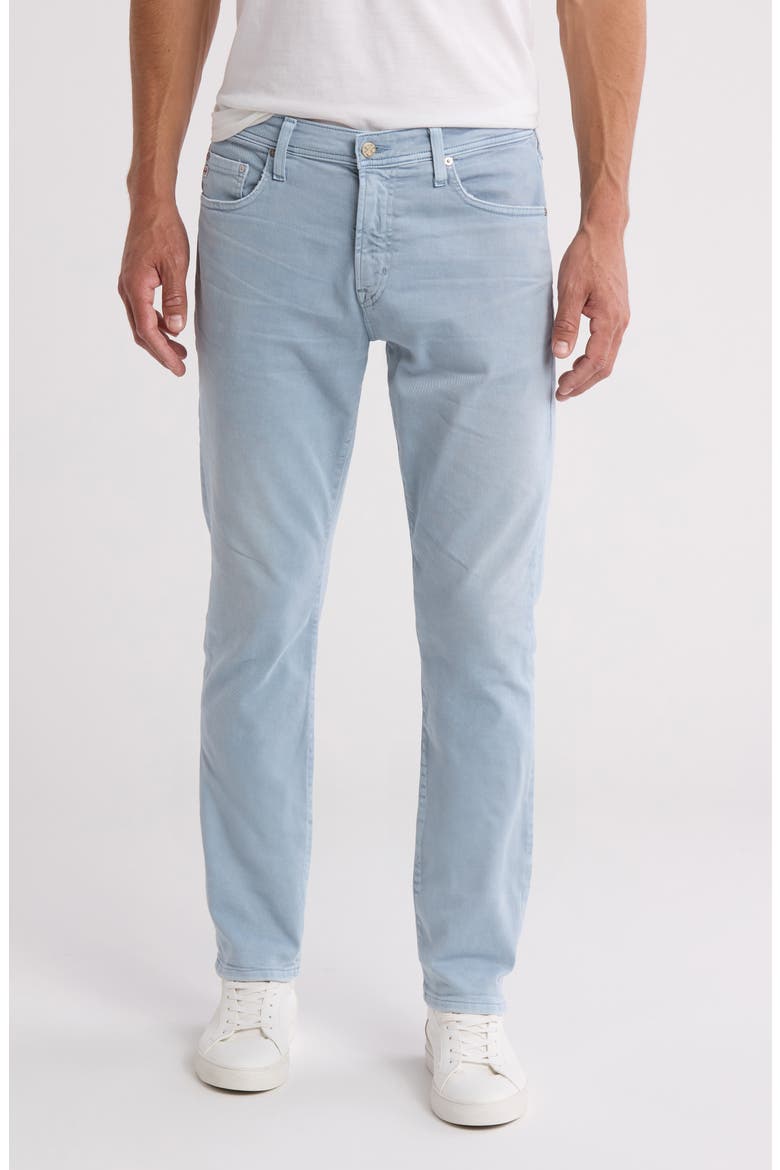Everett Slim Straight Leg Jeans, Main, color, 7 YEARS SULFUR SMOKY SAPPHIRE