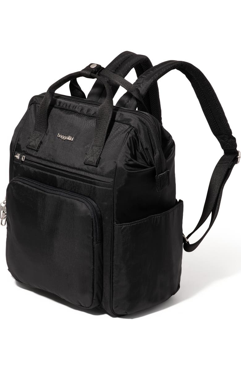 BAGGALLINI Securtex Anti-Theft Windsor Backpack, Alternate, color, Black