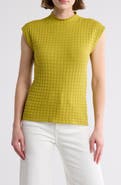 INDUSTRY REPUBLIC CLOTHING Sleeveless Waffle Knit Top