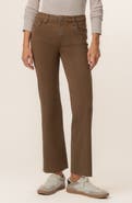 KUT from the Kloth Kelsey Fab Ab Raw Hem High Waist Ankle Flare Jeans