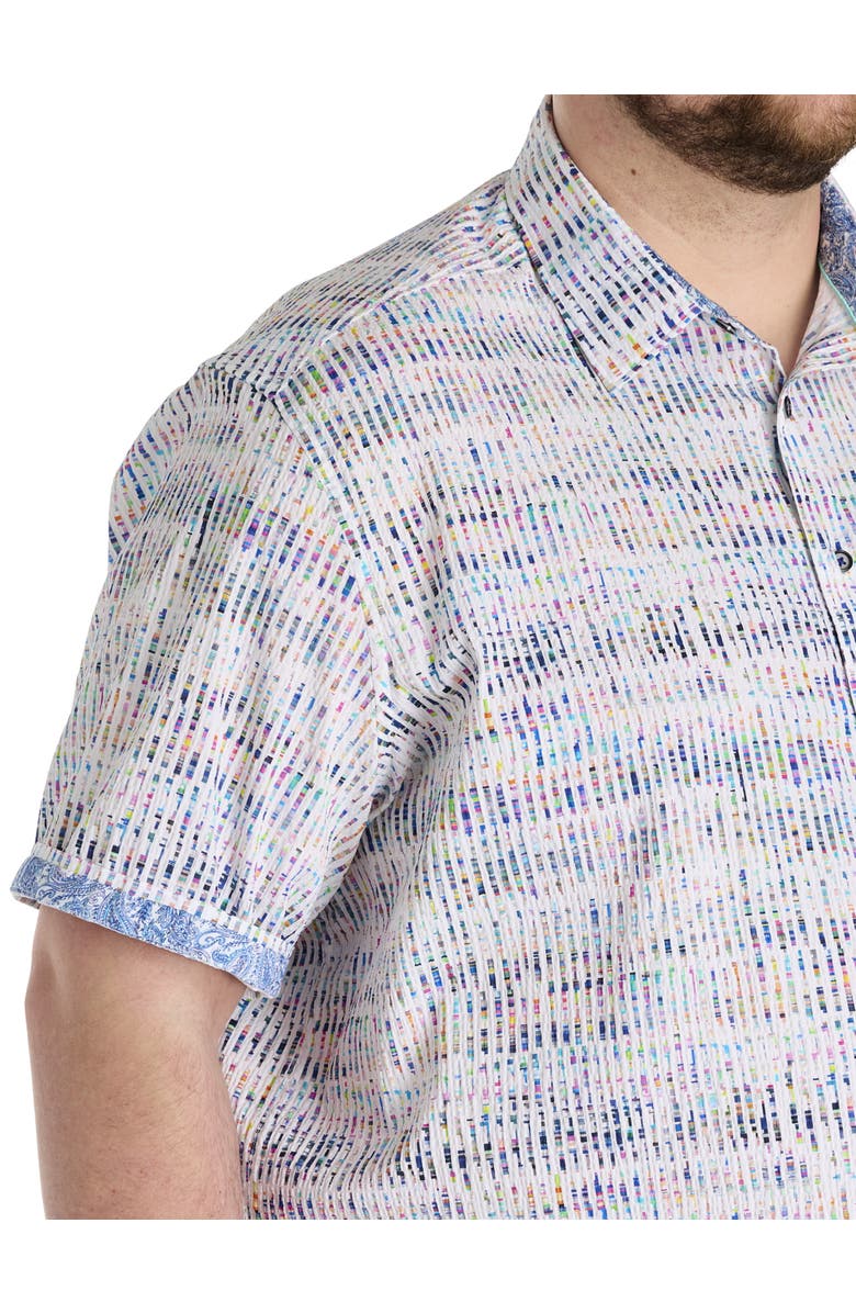 Robert Graham DXL Big & Tall Ponza Sport Shirt, Alternate, color, Multi