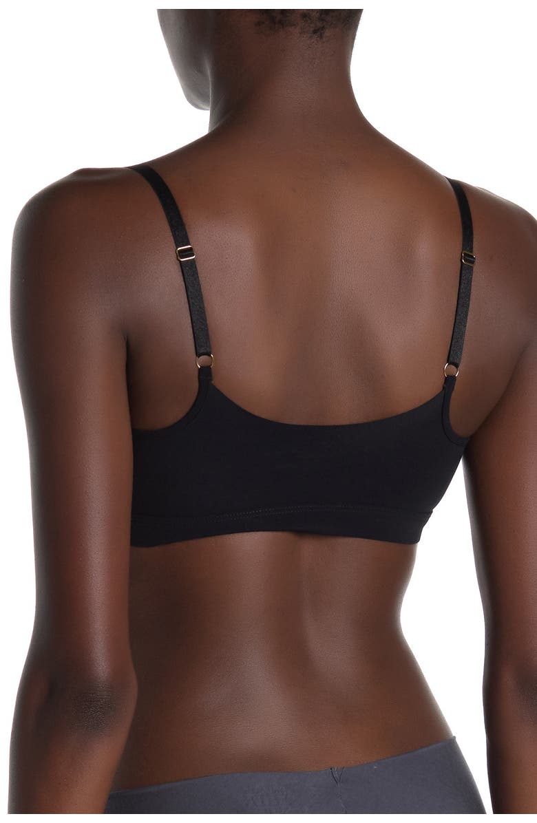 Commando Love Lust Lace Shelf Bralette, Alternate, color,