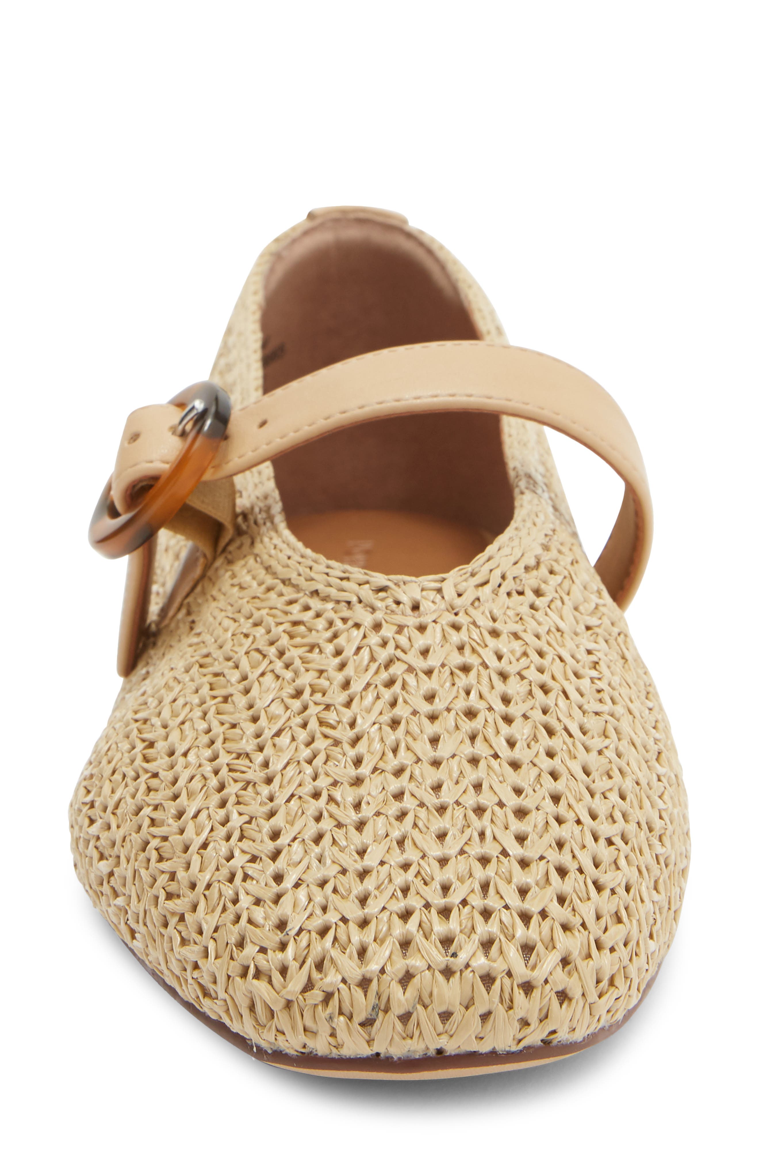 Scout Mary Jane Flat, Alternate, color, NATURAL