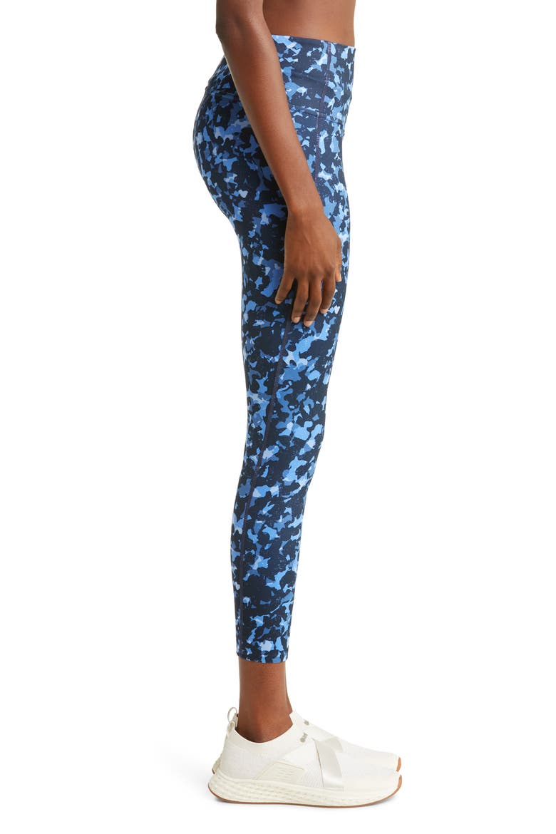 High Waist 7/8 Leggings, Alternate, color, BLUE MICA CAMO