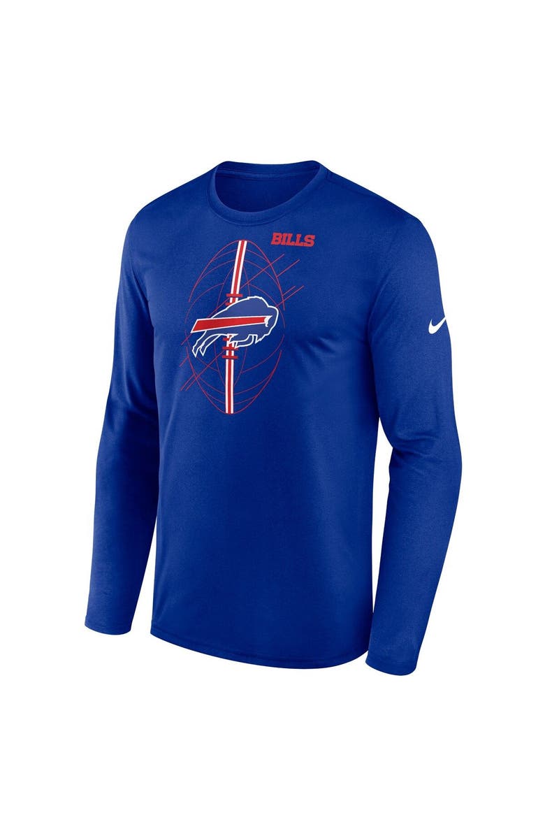Nike Men's Nike Royal Buffalo Bills Legend Icon Long Sleeve T-Shirt, Alternate, color, 