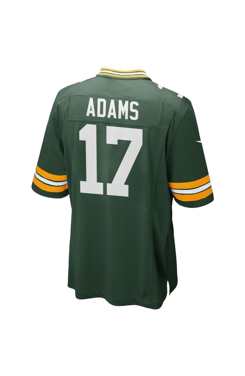 Nike Men's Nike Davante Adams Green Green Bay Packers Team Game Jersey, Alternate, color, 