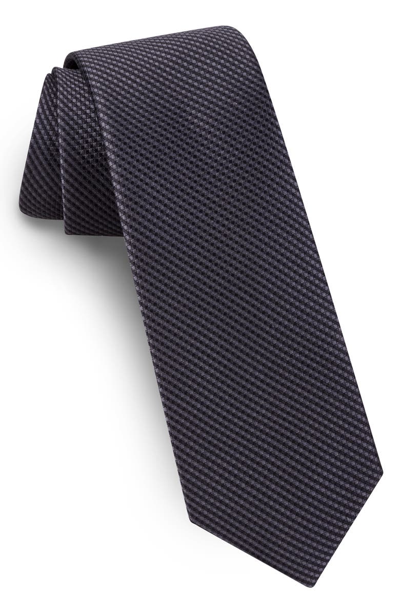 Ted Baker London Solid Silk Skinny Tie, Main, color,