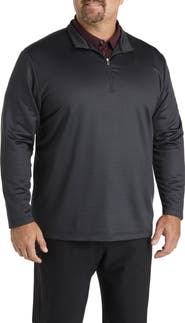 adidas Big & Tall 1/4-Zip Performance Pullover