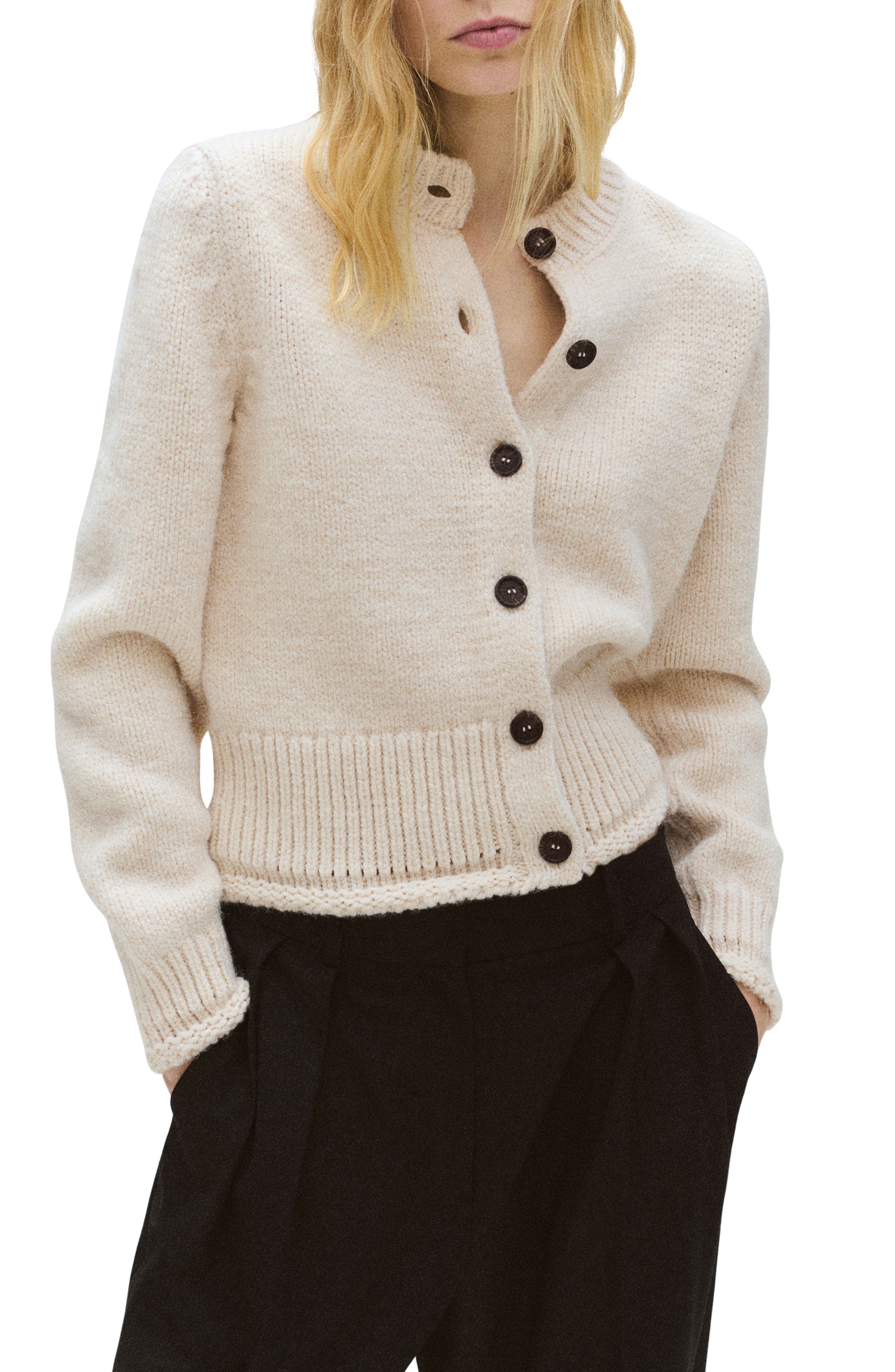 Crewneck Cardigan