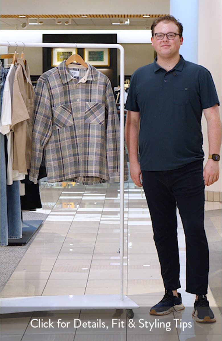 Whiting Basketweave Overshirt, sales video thumbnail