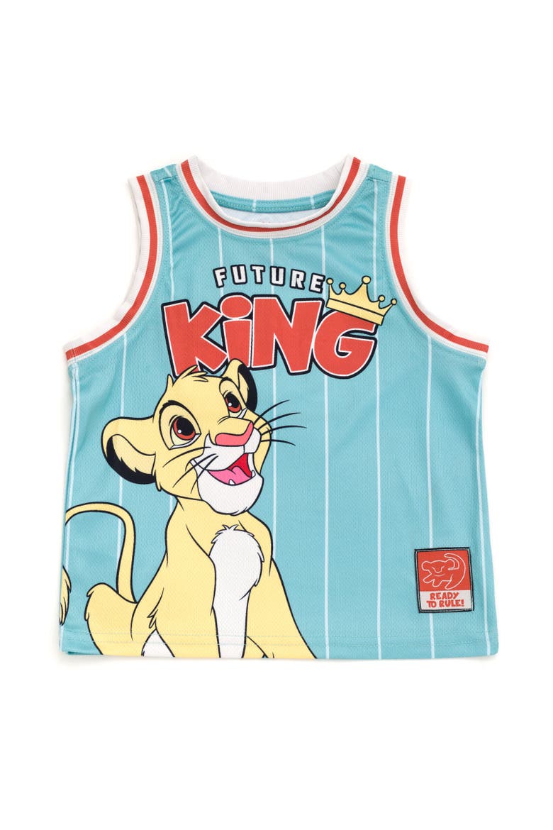 Athletic Tank Top & Shorts Set, Alternate, color, Lion King Green
